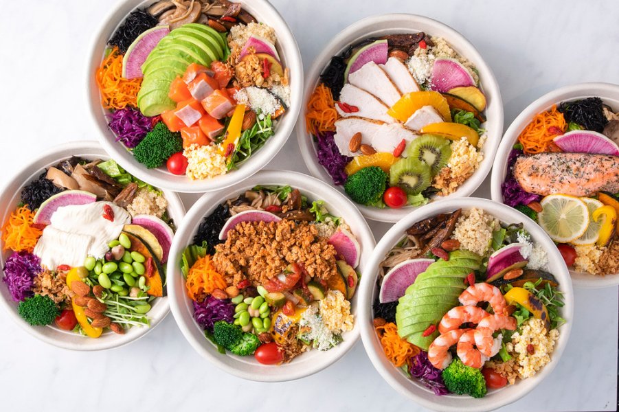 푸짐한 만찬용 샐러드