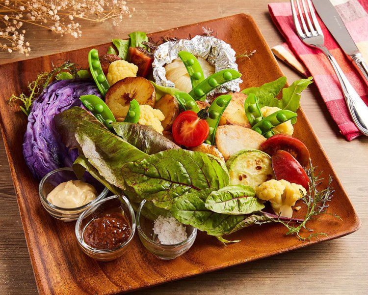 대지의 풍요 만복 플레이트