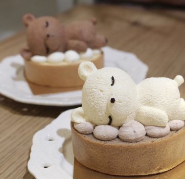 대인기 디저트 「잠꾸러기 곰돌이」