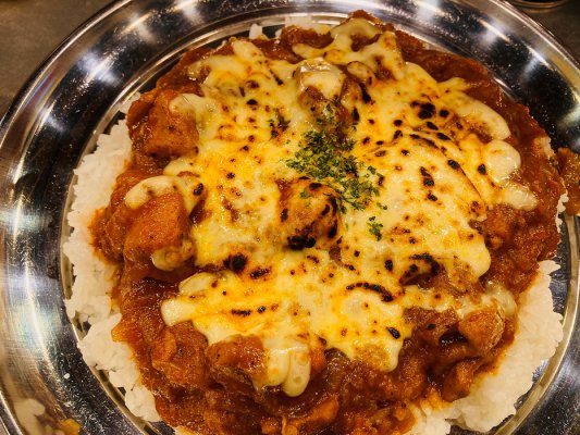 이부키섬산 엔초비를 사용한 오리지널 카레