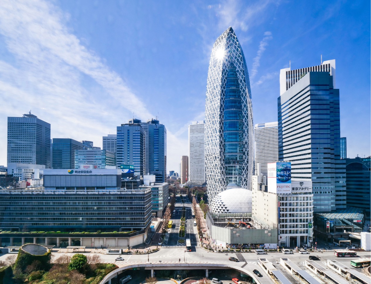 신주쿠구 거리 풍경